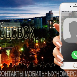 База мобильных телефонов города Рубцовска