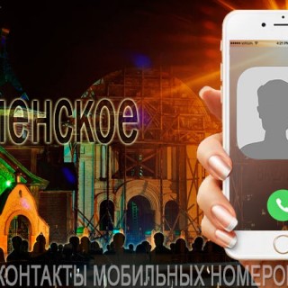 База мобильных телефонов города Раменское